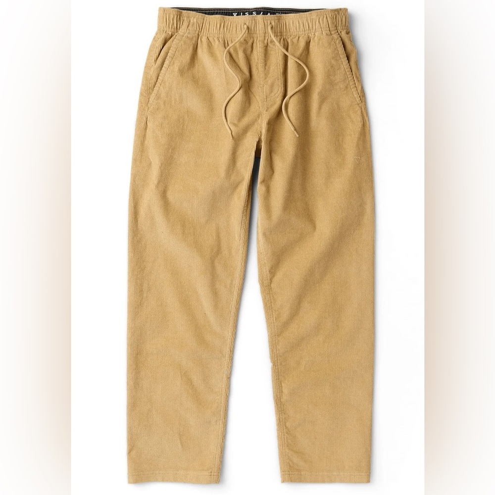 VISSLA NO SEE UMS CORD ECO ELASTIC PANT Men's Size
M